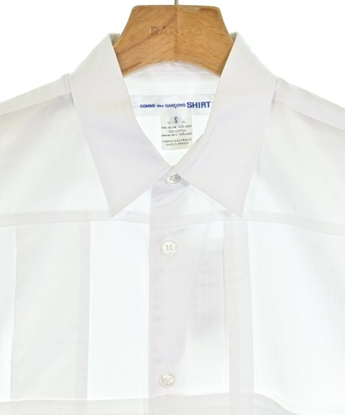 COMME des GARCONS SHIRT（コムデギャルソンシャツ）カジュアルシャツ 白 サイズ:S メンズ/2200601418039
