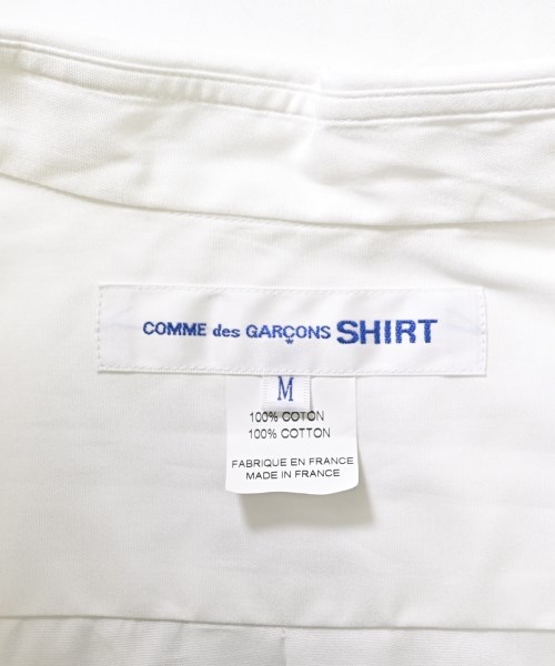 COMME des GARCONS SHIRT（コムデギャルソンシャツ）カジュアルシャツ 白 サイズ:M メンズ/2200601418060
