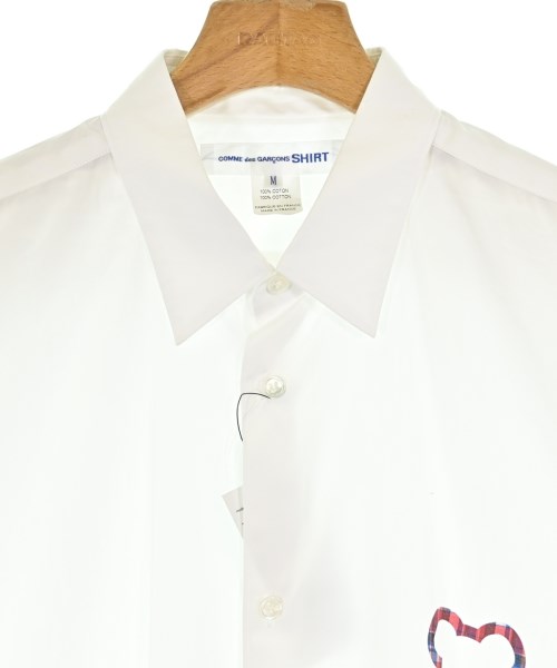 COMME des GARCONS SHIRT（コムデギャルソンシャツ）カジュアルシャツ 白 サイズ:M メンズ/2200601418060