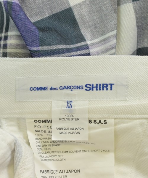 COMME des GARCONS SHIRT（コムデギャルソンシャツ）ショートパンツ 白 サイズ:XS メンズ/2200601607051