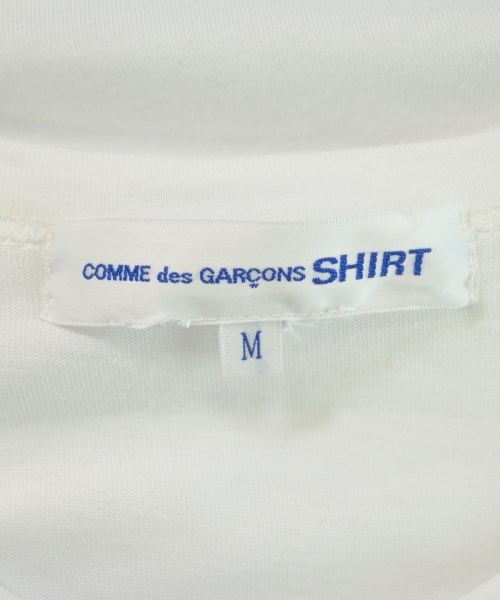 COMME des GARCONS SHIRT（コムデギャルソンシャツ）Tシャツ・カットソー 白 サイズ:M メンズ/2200601701100