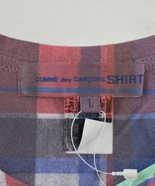 COMME des GARCONS SHIRT（コムデギャルソンシャツ）Tシャツ・カットソー 赤 サイズ:L メンズ/2200601831036