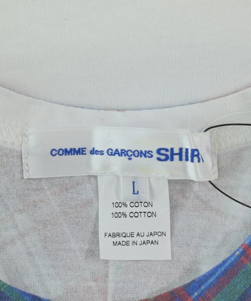 COMME des GARCONS SHIRT（コムデギャルソンシャツ）Tシャツ・カットソー 白 サイズ:L メンズ/2200601474011