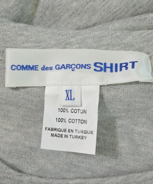 COMME des GARCONS SHIRT（コムデギャルソンシャツ）Tシャツ・カットソー グレー サイズ:XL メンズ/2200603036101