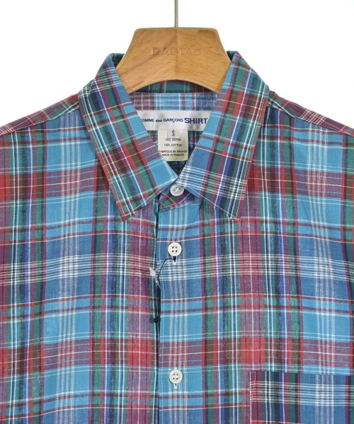 COMME des GARCONS SHIRT（コムデギャルソンシャツ）カジュアルシャツ 青 サイズ:S メンズ/2200601547203