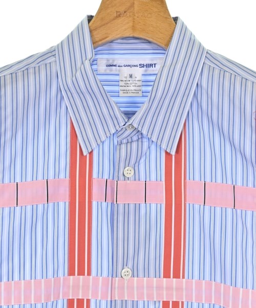 COMME des GARCONS SHIRT（コムデギャルソンシャツ）カジュアルシャツ 青 サイズ:M メンズ/2200602185022