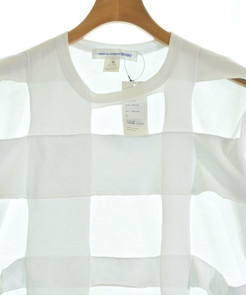COMME des GARCONS SHIRT（コムデギャルソンシャツ）Tシャツ・カットソー 白 サイズ:XL メンズ/2200602185060