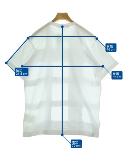 COMME des GARCONS SHIRT（コムデギャルソンシャツ）Tシャツ・カットソー 白 サイズ:XL メンズ/2200602185060