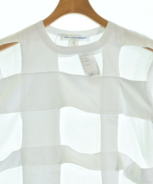 COMME des GARCONS SHIRT（コムデギャルソンシャツ）Tシャツ・カットソー 白 サイズ:L メンズ/2200602185077