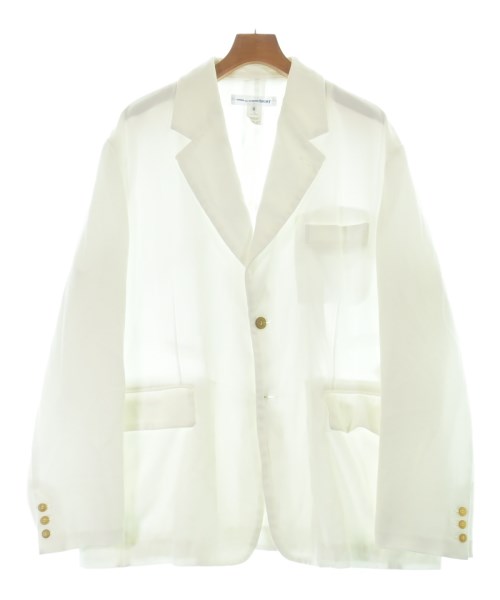 COMME des GARCONS SHIRT(コムデギャルソンシャツ)カジュアルジャケット 白 サイズ:XS/2200602814083