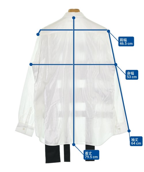 COMME des GARCONS SHIRT（コムデギャルソンシャツ）カジュアルシャツ 白 サイズ:M メンズ/2200602814120