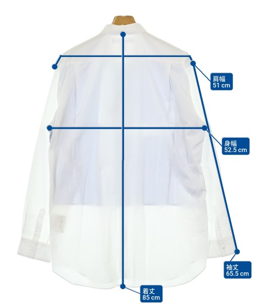 COMME des GARCONS SHIRT（コムデギャルソンシャツ）カジュアルシャツ 白 サイズ:XL メンズ/2200602814199