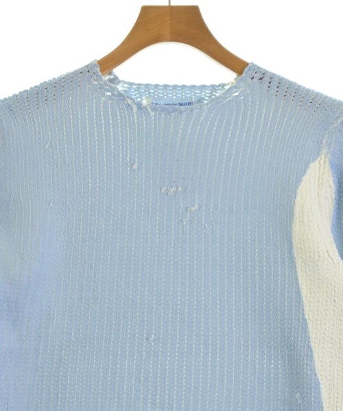 COMME des GARCONS SHIRT（コムデギャルソンシャツ）ニット・セーター 青 サイズ:XS メンズ/2200602202248
