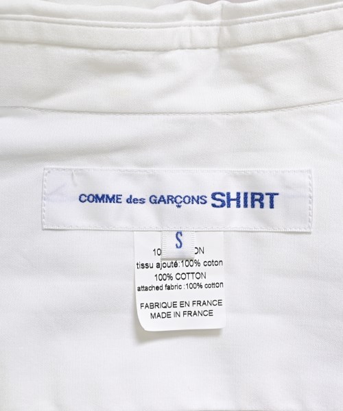 COMME des GARCONS SHIRT（コムデギャルソンシャツ）カジュアルシャツ 白 サイズ:S メンズ/2200604155061