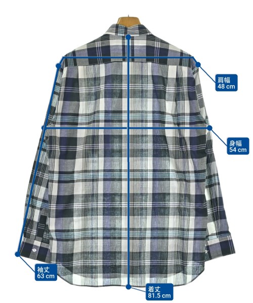 COMME des GARCONS SHIRT（コムデギャルソンシャツ）カジュアルシャツ グレー サイズ:L メンズ/2200604569042