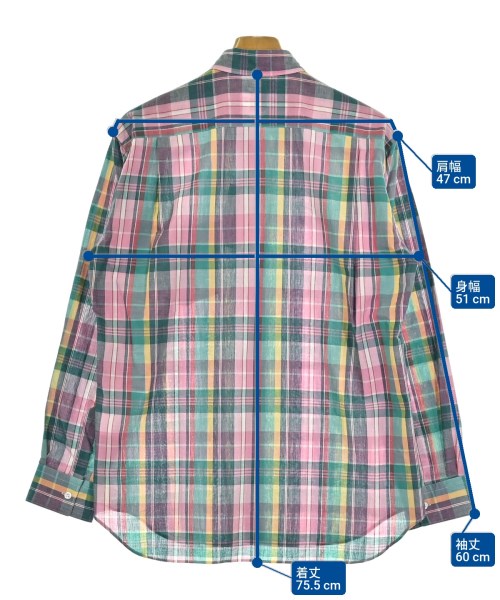 COMME des GARCONS SHIRT（コムデギャルソンシャツ）カジュアルシャツ ピンク サイズ:S メンズ/2200604569059