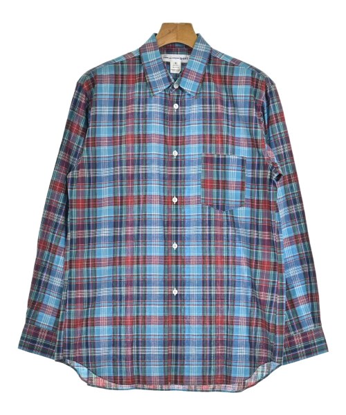 COMME des GARCONS SHIRT(コムデギャルソンシャツ)カジュアルシャツ 青 サイズ:M/2200605096011