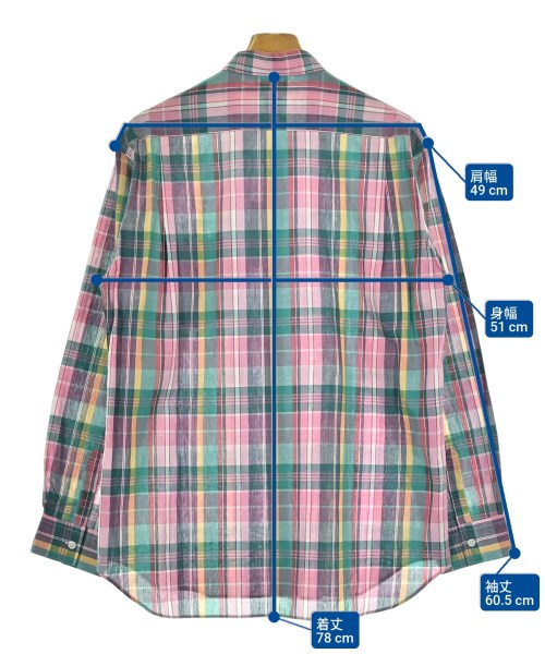 COMME des GARCONS SHIRT（コムデギャルソンシャツ）カジュアルシャツ ピンク サイズ:M メンズ/2200605096028