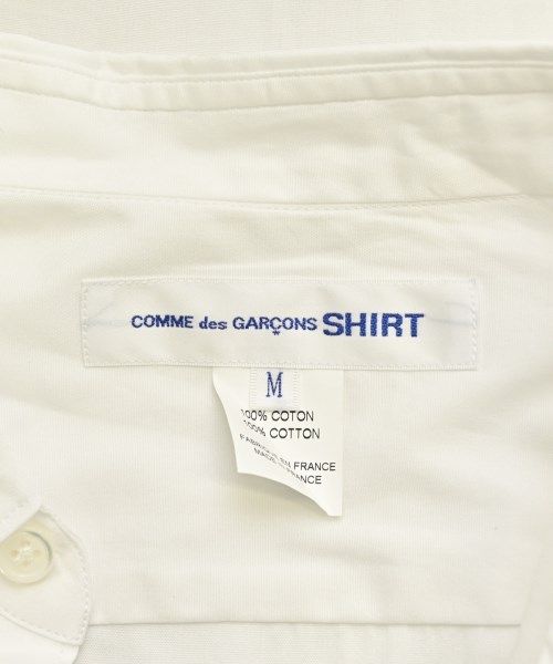 COMME des GARCONS SHIRT（コムデギャルソンシャツ）カジュアルシャツ 白 サイズ:M メンズ/2200606159111