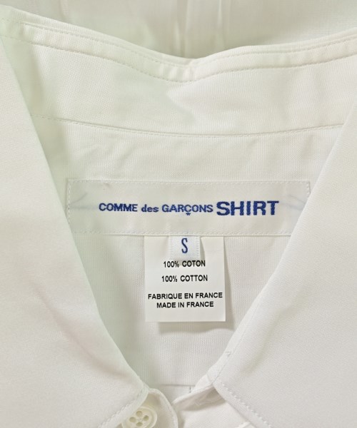 COMME des GARCONS SHIRT（コムデギャルソンシャツ）カジュアルシャツ 白 サイズ:S メンズ/2200605616233