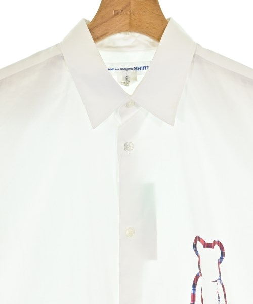 COMME des GARCONS SHIRT（コムデギャルソンシャツ）カジュアルシャツ 白 サイズ:S メンズ/2200605616240