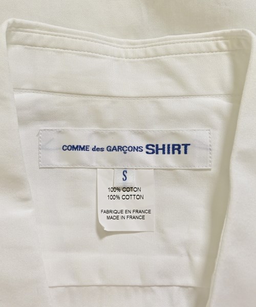 COMME des GARCONS SHIRT（コムデギャルソンシャツ）カジュアルシャツ 白 サイズ:S メンズ/2200607576054