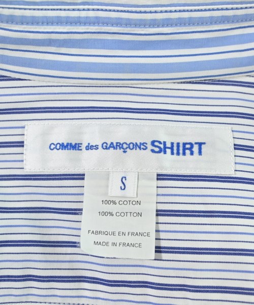 COMME des GARCONS SHIRT（コムデギャルソンシャツ）カジュアルシャツ 青 サイズ:S メンズ/2200608451237