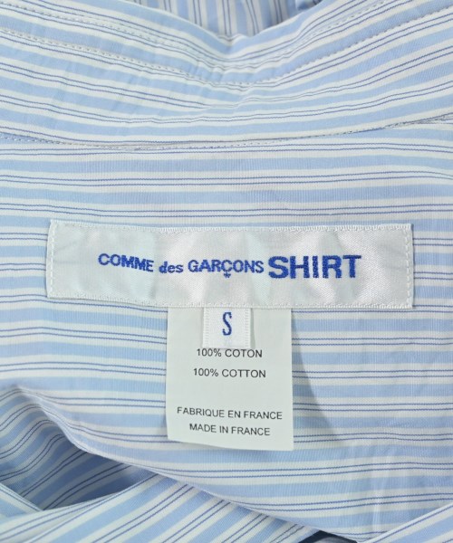 COMME des GARCONS SHIRT（コムデギャルソンシャツ）カジュアルシャツ 青 サイズ:S メンズ/2200608451268