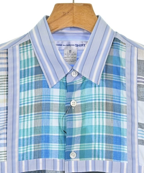 COMME des GARCONS SHIRT（コムデギャルソンシャツ）カジュアルシャツ 青 サイズ:XS メンズ/2200604876010