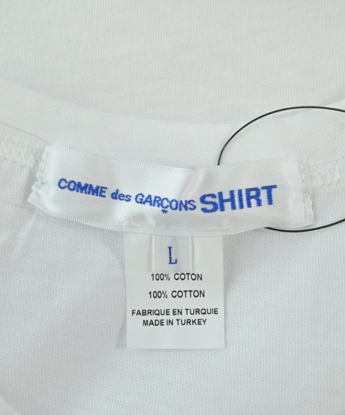 COMME des GARCONS SHIRT（コムデギャルソンシャツ）Tシャツ・カットソー 白 サイズ:L メンズ/2200604876157