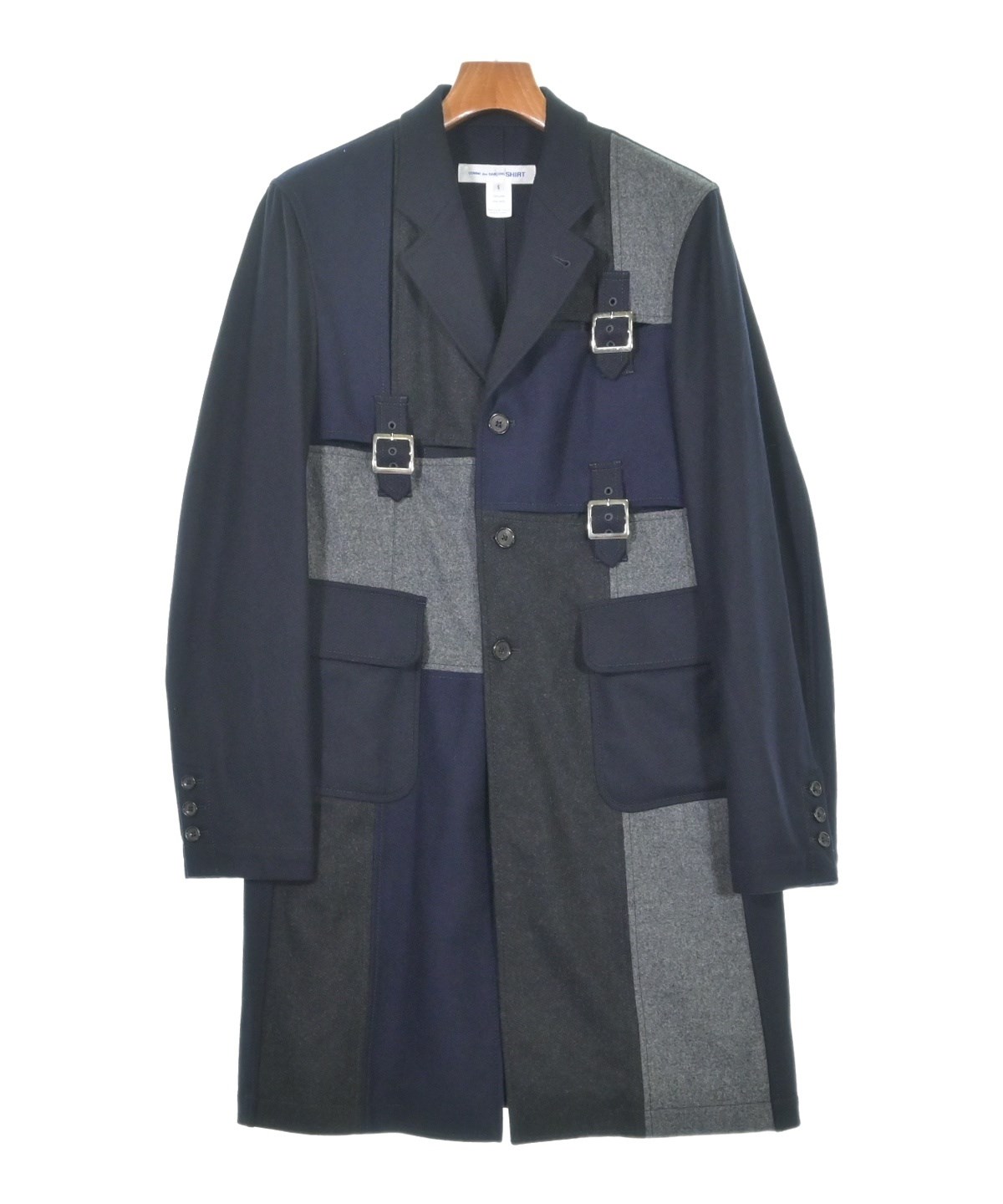 コムデギャルソンシャツ　チェスターコート　M 美品 COMME des GARCONS SHIRT（コムデギャルソンシャツ）チェスターコート