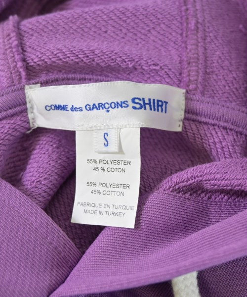 COMME des GARCONS SHIRT（コムデギャルソンシャツ）パーカー 紫 サイズ:S メンズ/2200670015092