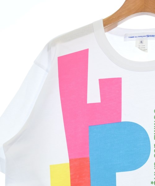 COMME des GARCONS SHIRT（コムデギャルソンシャツ）Tシャツ・カットソー 白 サイズ:XL メンズ/2200670015191