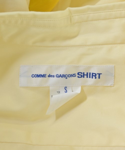 COMME des GARCONS SHIRT（コムデギャルソンシャツ）カジュアルシャツ 黄 サイズ:S メンズ/2200670329090