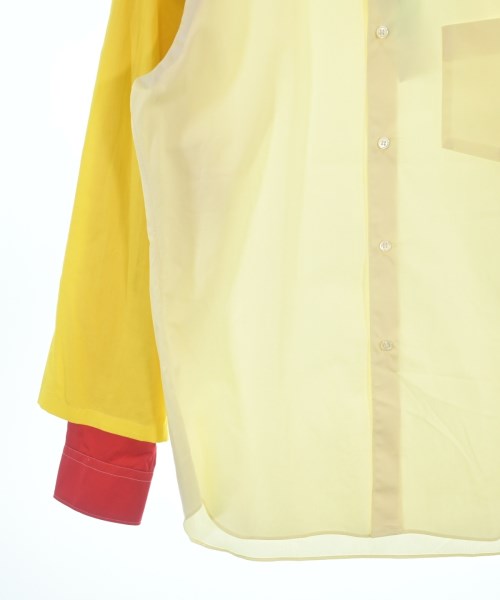 COMME des GARCONS SHIRT（コムデギャルソンシャツ）カジュアルシャツ 黄 サイズ:S メンズ/2200670329090