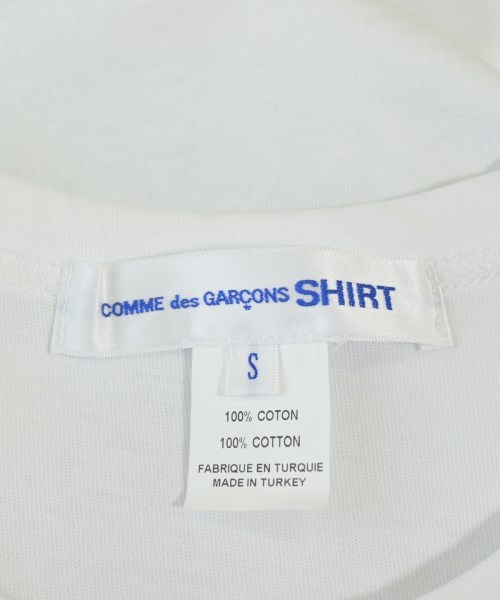 COMME des GARCONS SHIRT（コムデギャルソンシャツ）Tシャツ・カットソー 白 サイズ:S メンズ/2200672293047
