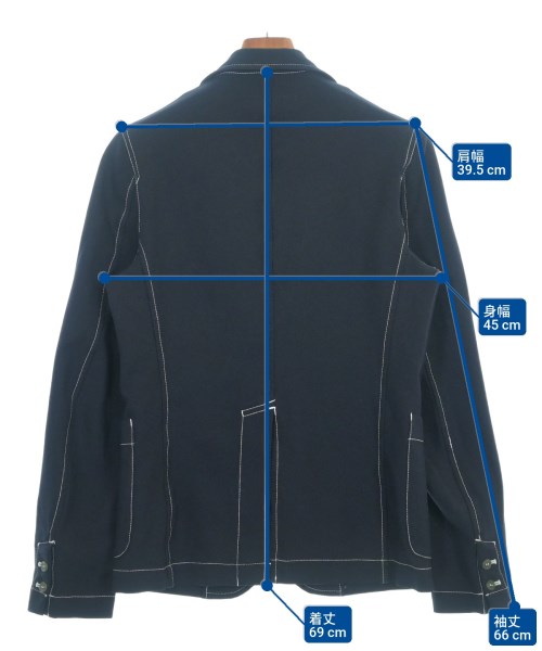 COMME des GARCONS SHIRT（コムデギャルソンシャツ）テーラードジャケット 紺 サイズ:XS メンズ/2200673098030