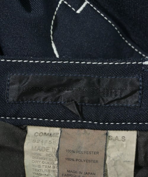 COMME des GARCONS SHIRT（コムデギャルソンシャツ）クロップドパンツ 紺 サイズ:XS メンズ/2200673098047