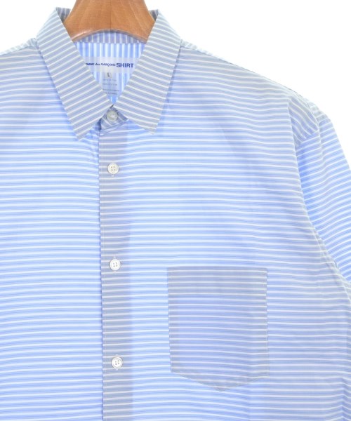 COMME des GARCONS SHIRT（コムデギャルソンシャツ）カジュアルシャツ 青 サイズ:L メンズ/2200673122070