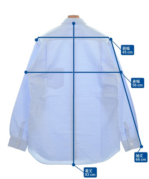 COMME des GARCONS SHIRT（コムデギャルソンシャツ）カジュアルシャツ 青 サイズ:L メンズ/2200673122070