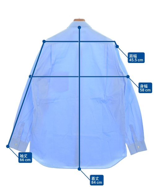 COMME des GARCONS SHIRT（コムデギャルソンシャツ）カジュアルシャツ 青 サイズ:F メンズ/2200673122087