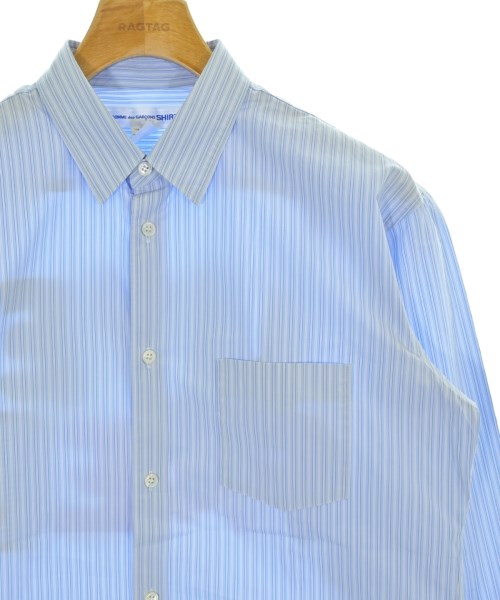 COMME des GARCONS SHIRT（コムデギャルソンシャツ）カジュアルシャツ 青 サイズ:M メンズ/2200673322012