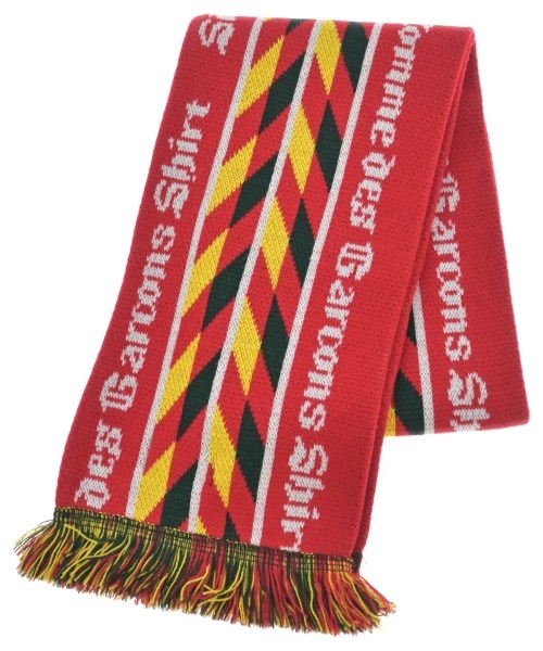 COMME des GARCONS SHIRT(コムデギャルソンシャツ)マフラー 赤 サイズ:-/2200671393120