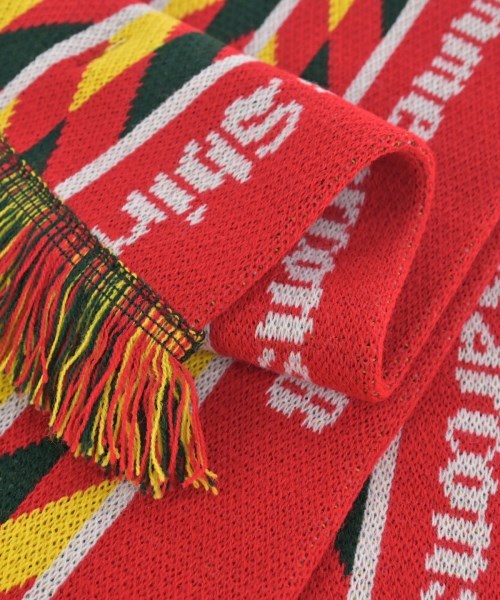 COMME des GARCONS SHIRT（コムデギャルソンシャツ）マフラー 赤 サイズ:- メンズ/2200671393120