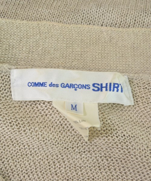 COMME des GARCONS SHIRT（コムデギャルソンシャツ）カーディガン ベージュ サイズ:M メンズ/2200673567086