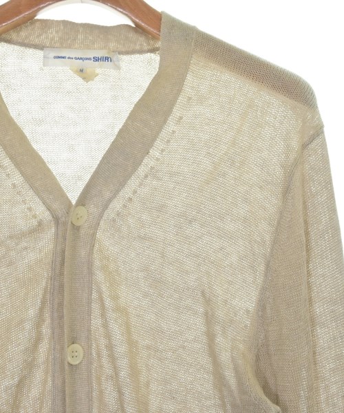 COMME des GARCONS SHIRT（コムデギャルソンシャツ）カーディガン ベージュ サイズ:M メンズ/2200673567086