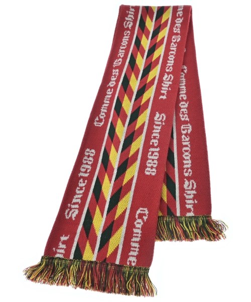 COMME des GARCONS SHIRT(コムデギャルソンシャツ)マフラー 赤 サイズ:-/2200673914279