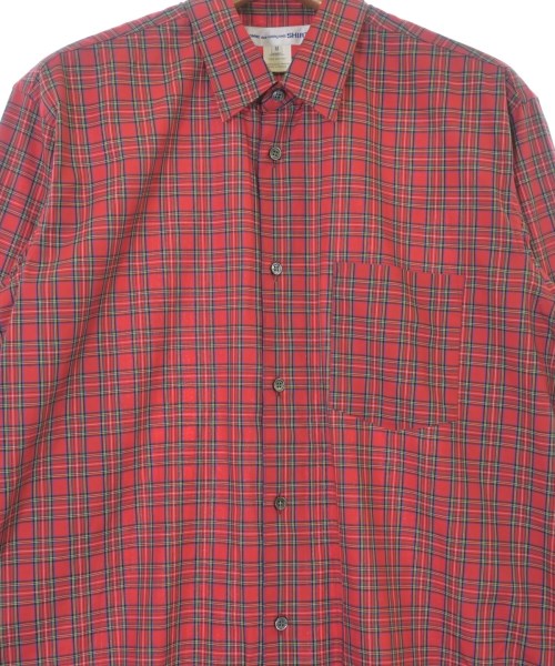 COMME des GARCONS SHIRT（コムデギャルソンシャツ）カジュアルシャツ 赤 サイズ:M メンズ/2200674254015