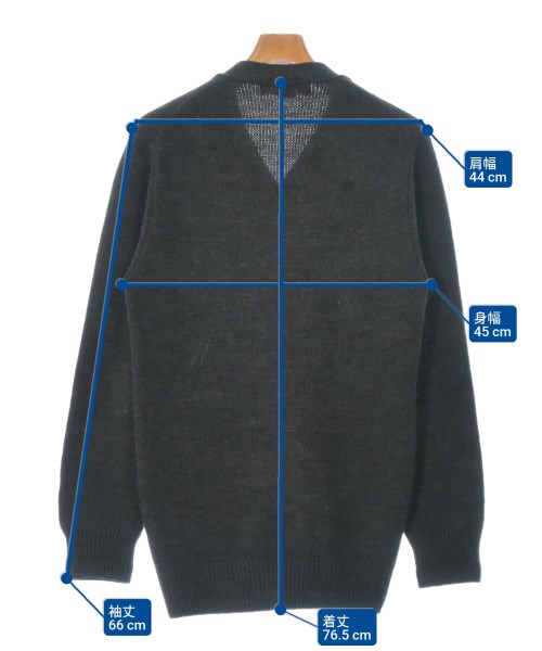 COMME des GARCONS SHIRT（コムデギャルソンシャツ）カーディガン 黒 サイズ:S メンズ/2200671791216