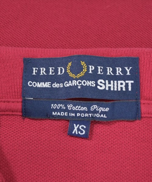COMME des GARCONS SHIRT（コムデギャルソンシャツ）ポロシャツ 赤 サイズ:XS メンズ/2200672476020